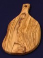 Tagliere "panciuto" in legno di ulivo/Chopping board "potbellied" in olive wood